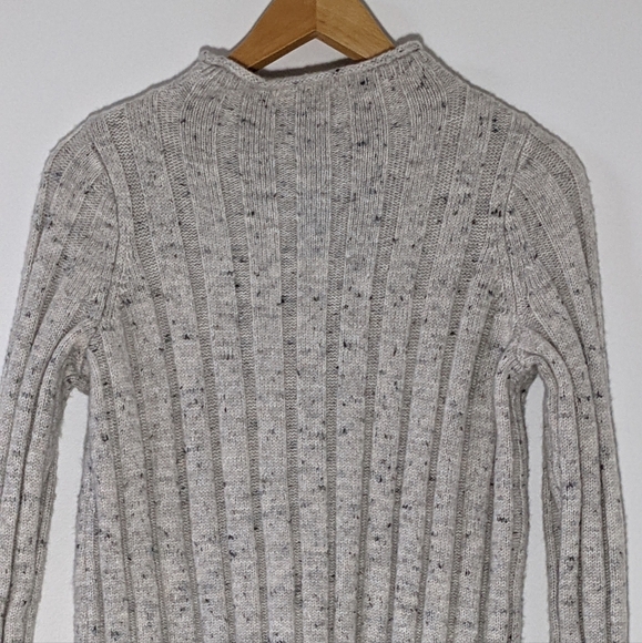 Madewell Donegal Rolled Mockneck Sweater Dress Size S - Picture 7 of 10